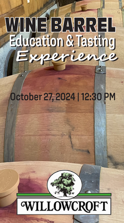 Wine Barrel Education & Tasting Experience